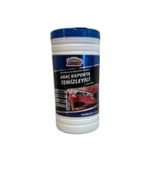 ARAÇ OTO MOTORSİKLET KAPORTA TEMİZLEYİCİ ISLAK HAVLU PLASTİK KUTU 50' Lİ