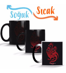Targaryen Sihirli Kupa Bardak Porselen