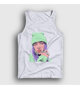 Presmono Unisex Beyaz Look Billie Eilish Atlet 154333tt
