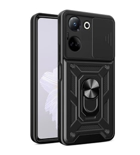 Microsonic TECNO Camon 20S Pro 5G Kılıf Impact Resistant Siyah (Siyah)