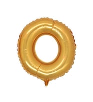 Folyo balon harf o altın 40 inc p1-