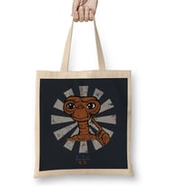 ET Extra Terrestrial Retro Japanese Bez Çanta Uzun Saplı