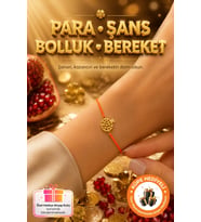 Para Şans Bolluk Bereket Orijinal 925 Ayar Gümüş Kapl. Ayarlanabilir Turuncu İpli Nar Minimal Bileklik