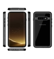 Samsung Galaxy S10 Plus Uyumlu Kılıf 1-1 Su Geçirmez Kılıf (Siyah)