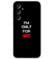 Galaxy S23 FE Kılıf HD Desen Baskılı Arka Kapak - For You