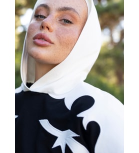 Sweatshirt Kovboy S&B (Siyah Beyaz)