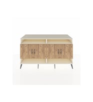 Kronos Konsol 6 Raflı 4 Kapaklı 176x59x99 Aytaşı-Çam/Antrasit