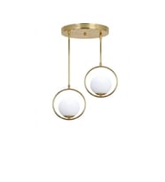 Calma Sarkıt Avize - 4 Farlı Renk Seçenekli Modern Tasarım Avize (Gold)