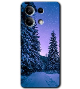 Xiaomi Redmi Note 13 Pro 5G Kılıf HD Desen Baskılı Kılıf - Kış Manzarası