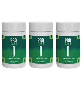 Pro Caps 15li Kapsül - 3 Kutu