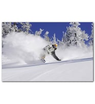 Cakatablo Snowboard Spor Karda Uçmak,