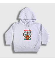 Presmono Unisex Çocuk Beyaz Water Is Life Çiçek Kapüşonlu Sweatshirt 289387tt (Beyaz)