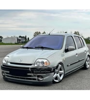 Renault Clio Symbol Hb&Sedan 1998-2002 Uyumlu Astra H lip Esnek Ön Lip 2 Parça Tampon Karlık Ön Ek