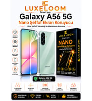 Luxeloom Samsung Galaxy A56 5G Smart Pro Nano Şeffaf Ekran Koruyucu (0.15mm)