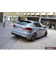 Audi A3 Uyumlu Hatchback 2013+ Spoiler (Fiber) (Renksiz)