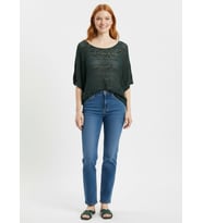 Kadın Triko Örgü Loose Fit Bluz