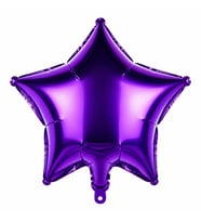 Yıldız Folyo Balon Mor (18 inc)