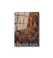 Dikey Cam Tablo Salon Duvar Tablosu Dikey Cam Khazad Dum Lotr Yeni Ev Hediyesi Ofis Tablosu