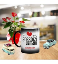 Anestezi Uzmanı Sihirli Kupa Bardak Fotoğraf Baskılı