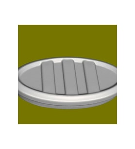 Oval boru için tapa 75x36 mm