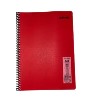 Mynote Flex Neo Defter A4 80 Yp Kareli - Kırmızı (Kırmızı)