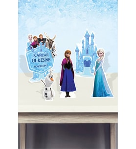 Frozen Karlar Ülkesi Masa Üstü Set (Kalın Kağıt) * Doğum Günü