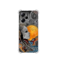 PrintiFy Xiaomi Poco X5pro5g ile Uyumlu Simya Serisi Mozaik Tanrıça Tasarımlı Uv Baskılı Köşe Korumalı Antişok Kılıf