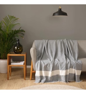 Karaca Home Wilma Antrasit Koltuk Örtüsü 170 x 210 Cm