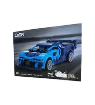 VAGONLIFE CADA C51073W BLUE RACE CAR MAVİ YARIŞ ARABASI 2.4Ghz DUAL MODE CONTROL 325 PARÇA BLOCK OYU