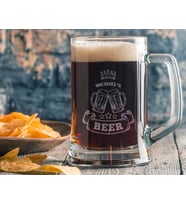 BK Gift Kişiye Özel İsimli Cam Bira Bardağı 50cl-3 , Arkadaşa Hediye , Sevgiliye Hediye