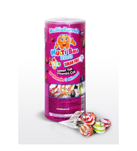 MULTİBALL ZERO LOLİPOP 15 Lİ