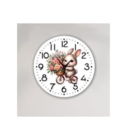 bilge Tasarım Çocuk Odası Duvar Saati 30 x 30 CM (Karışık)