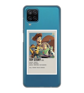 Samsung Galaxy A22/M22/M32 Uyumlu Toy Story Minimalist Poster Desenli Şeffaf Telefon Kılıfı
