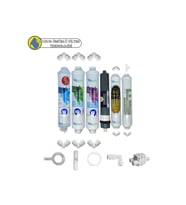 PWS Kapalı Kasa Su Arıtma Cihazlarına uygun Sertifikalı 6lı Platinium mebran Purefer+B12 Alkali set