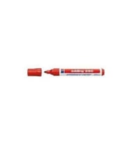 Edding Beyaz Tahta Kalemi E-260 Kırmızı Tahta Kalemi Yuvarlak Uçlu 1.5 - 3 Mm (10 Lu Kutu)