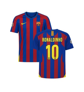 Ronaldinho 05/06 Sezonu Barcelona Nostalji İç Saha Futbol Forması