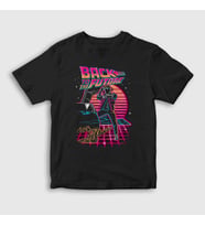 Presmono Unisex Çocuk Siyah Watch Film Geleceğe Dönüş Back To The Future T-Shirt 243681tt