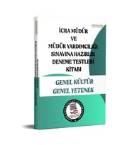 İcra Müdür ve İcra Müdür Yardımcılığı Sınavına Hazırlık Deneme Testleri