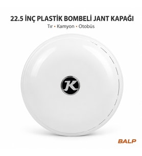 22.5 İnç Setra Plastik Bombeli Jant Kapağı Tır Kamyon Otobüs İçin 4 Adet