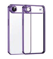 iPhone 17 Air Razer Lensli Silikon - Mor