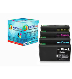 PhotoPrint® Epson T7891 Muadil Kartuş Seti (Çok Renkli)