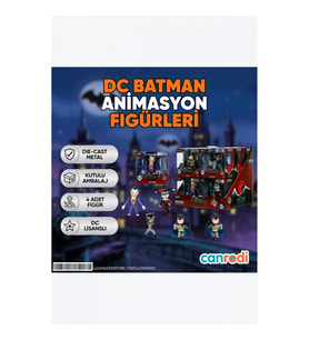 9385142300W02 DC Batman Animated Figures 2 5 Wave 2die-cast, pop-culture c(Belirtilen fiyat, tekli s