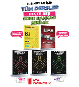 8.Sınıf Tüm Dersler Soru Bankası 5'li Setimiz
