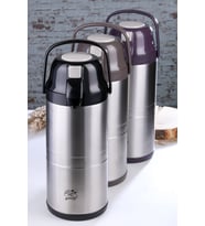 CKR-2009 4.5LT ÇELİK TERMOS POMPALI - MUSLUKLU (5680)