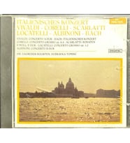 (Plak Değildir CD dir) CD Italienisches Konzert Vivaldi Corelli Albinoni Bach CD (Karışık)