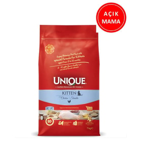 Unique Tavuklu Yavru Kedi Maması 1 Kg AÇIK