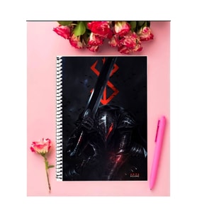 Berserk Anime Defter 1 Adet Özel Tasarım A4 Boyutu 21*29 Cm Telli Çizgili