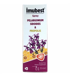 İmubest Afrika Sardunyası Propolis Sprey Alkolsüz 30 ml