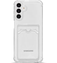 Teknomoda Samsung Galaxy S23 PLUS Kılıf Kartlıklı Anti Şok Korumalı Şeffaf Silikon Şeffaf Açık