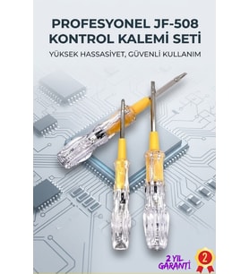 JF-508 Profesyonel Kontrol Kalemi Voltaj Algılama Cihazı